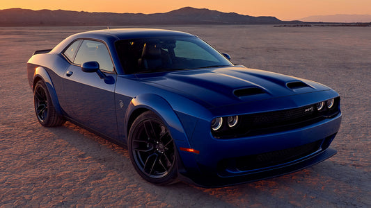 Dodge Challenger Srt Hellcat Widebody Hd Art Keychain