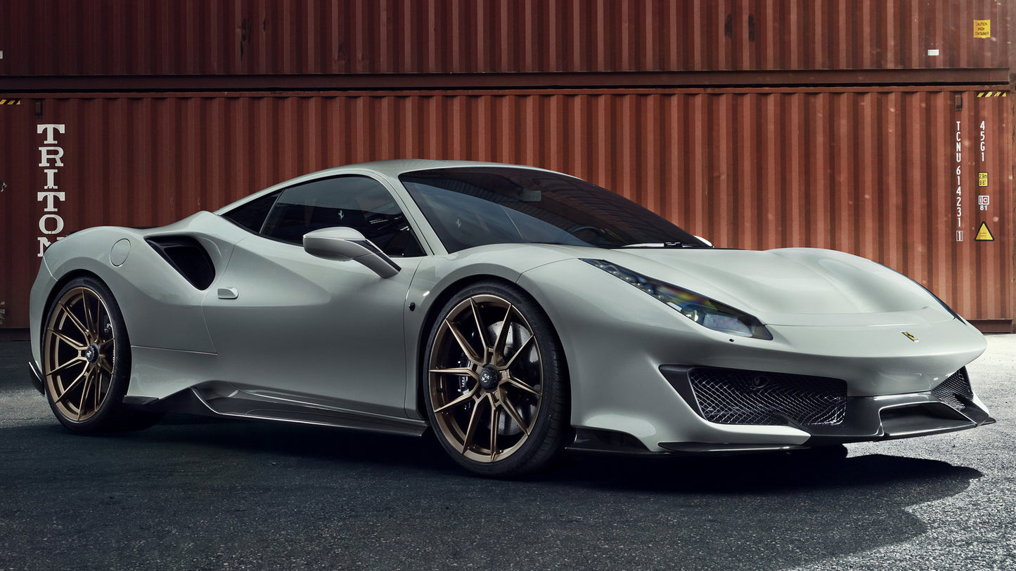 Ferrari Pista By Novitec Hd Art Keychain