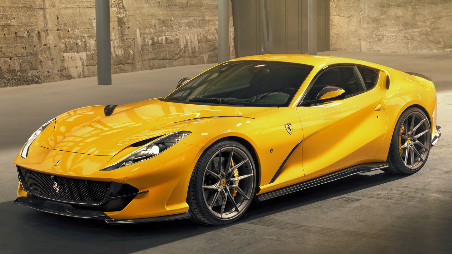 Ferrari Superfast By Novitec Hd Art Keychain