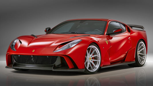 Ferrari Superfast N Largo By Novitec Hd Art Keychain