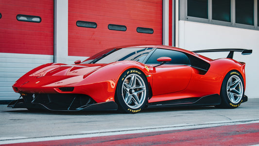 Ferrari P80 C Hd Art Keychain