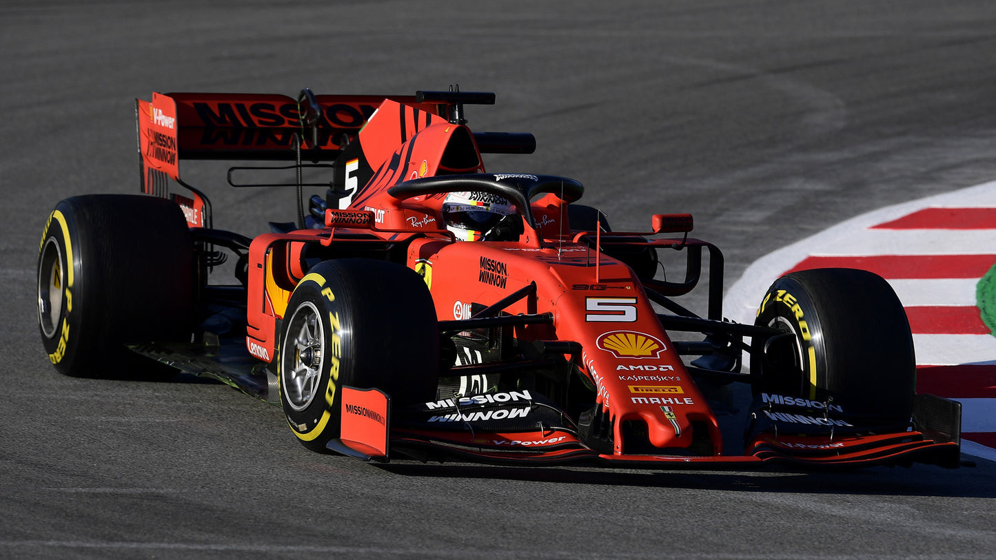 Ferrari Sf90 Hd Art Keychain