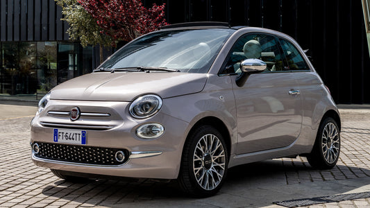 Fiat 500C Star Hd Art Keychain