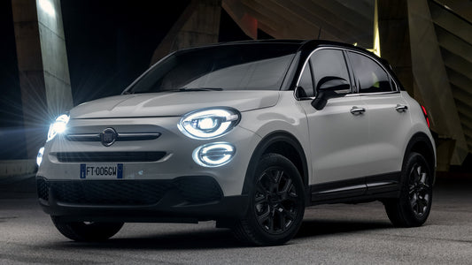 Fiat 500X 120Th Hd Art Keychain