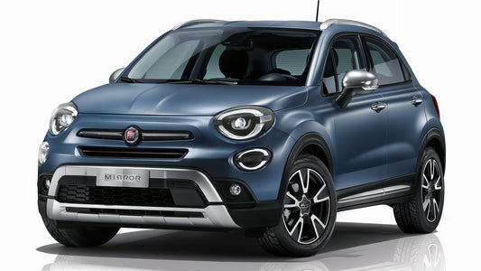 Fiat 500X Cross Mirror Hd Art Keychain