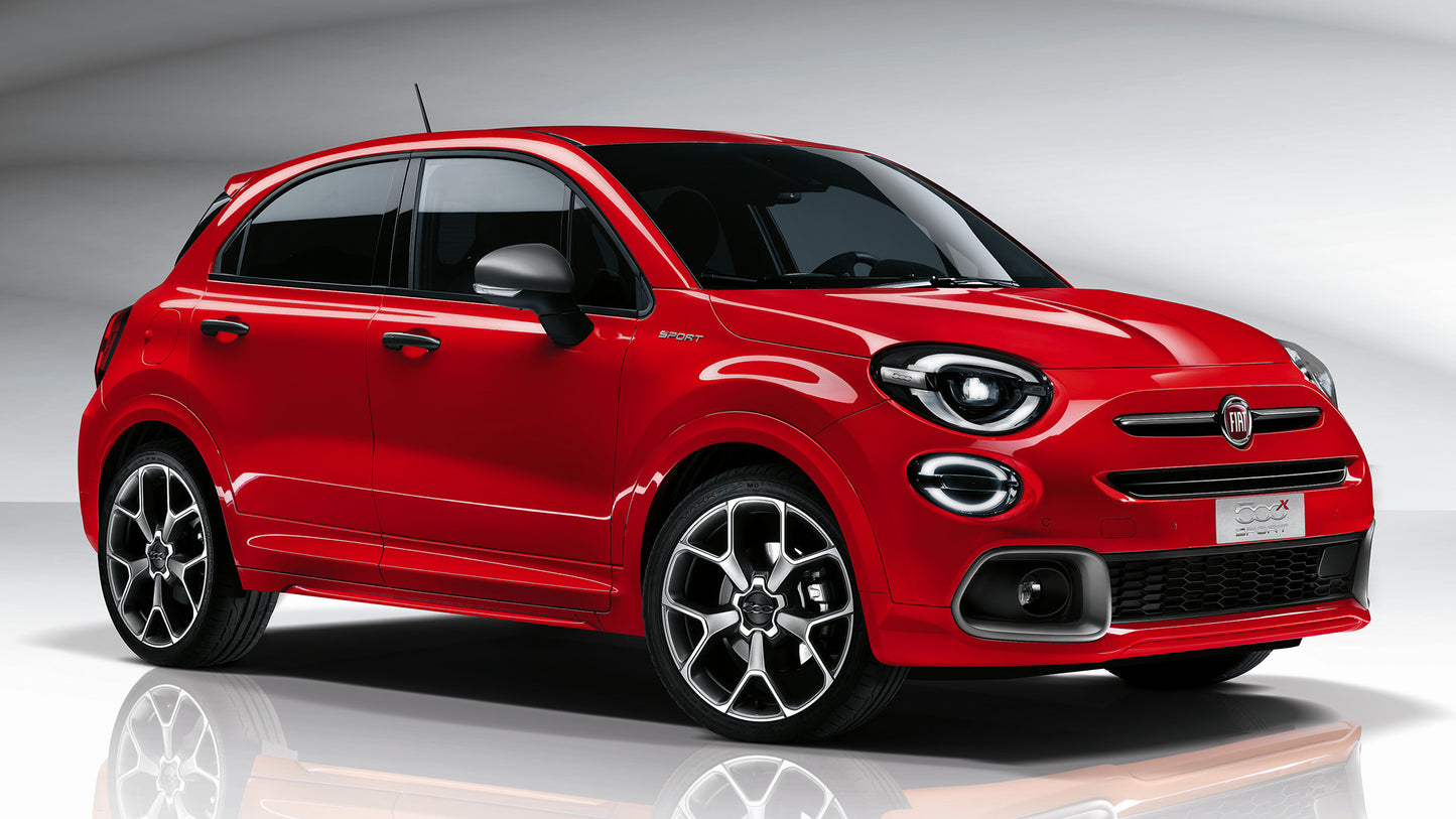 Fiat 500X Sport Hd Art Keychain