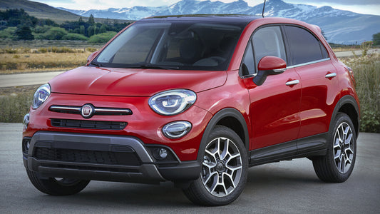 Fiat 500X Trekking Us Hd Art Keychain