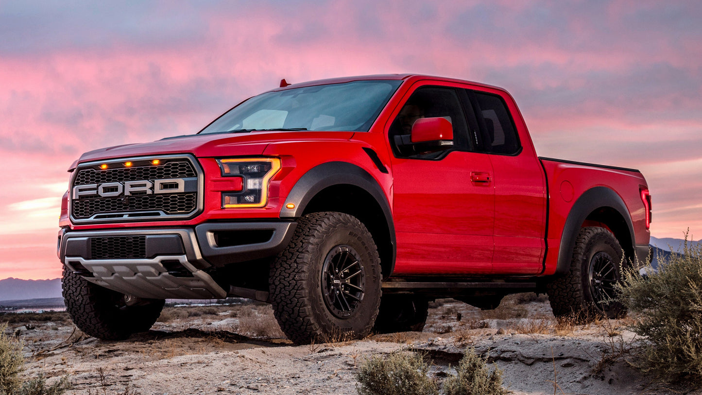 Ford F Raptor Supercab Hd Art Keychain