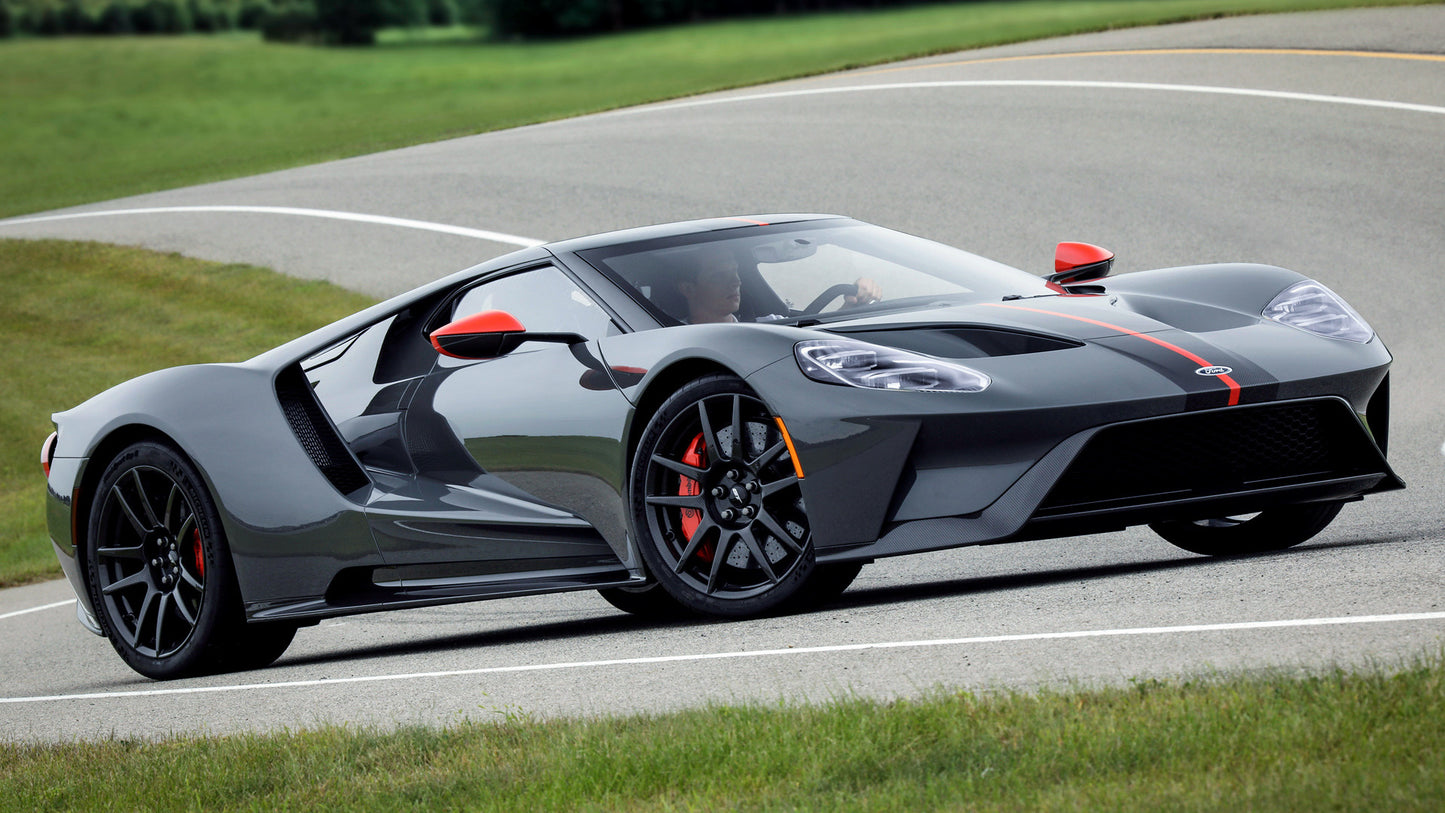 Ford Gt Carbon Series Hd Art Keychain