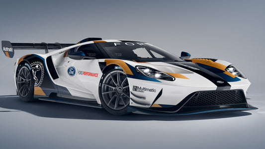 Ford Gt Mk Ii Hd Art Keychain