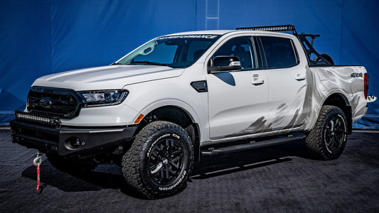 Ford Ranger Lariat Supercrew With Performance Parts Us Hd Art Keychain