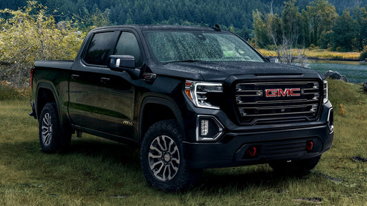 Gmc Sierra At4 Crew Cab Hd Art Keychain
