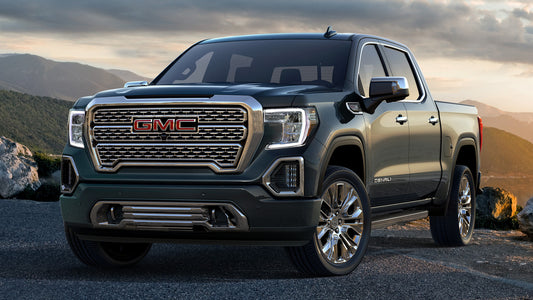 Gmc Sierra Denali Crew Cab Hd Art Keychain