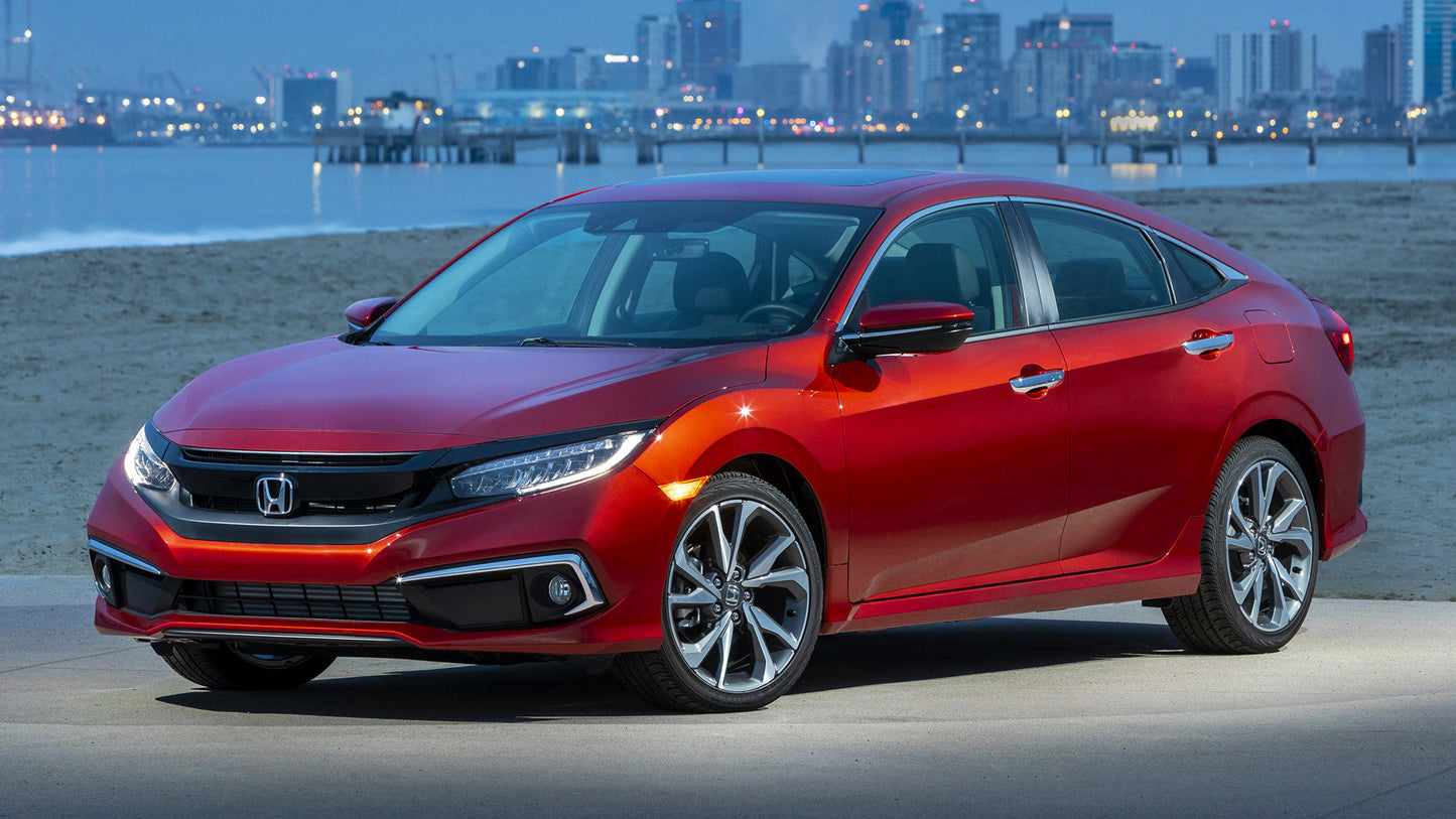 Honda Civic Sedan Us Hd Art Print Poster