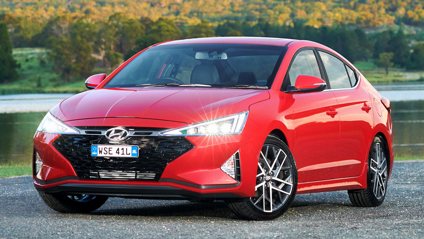 Hyundai Elantra Sport Au Hd Art Print Poster