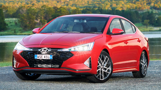 Hyundai Elantra Sport Au Hd Art Print Poster