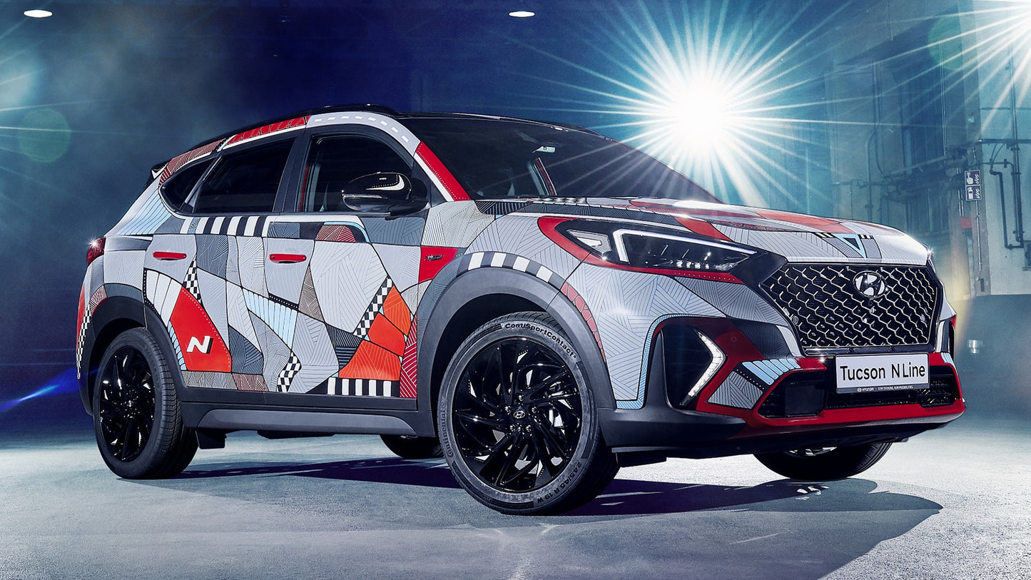 Hyundai Tucson N Line Drive A Statement Hd Art Jigsaw Puzzle