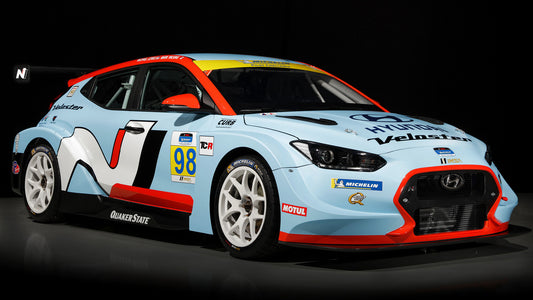 Hyundai Veloster N Tcr Hd Art Print Poster