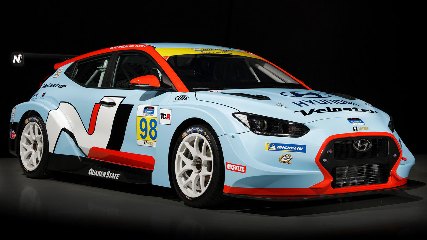 Hyundai Veloster N Tcr Hd Art Jigsaw Puzzle