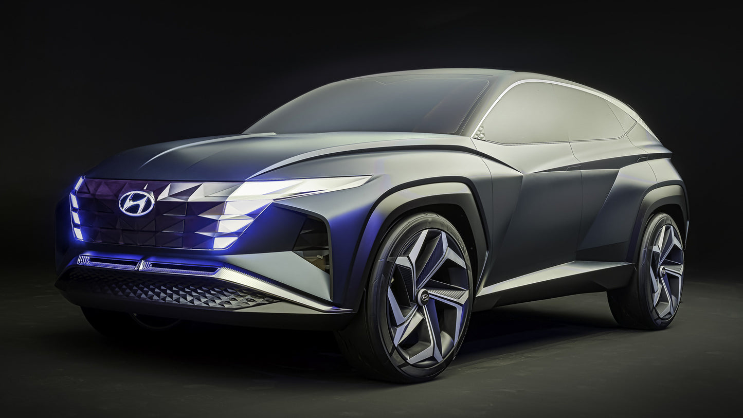 Hyundai Vision T Concept Hd Art Keychain