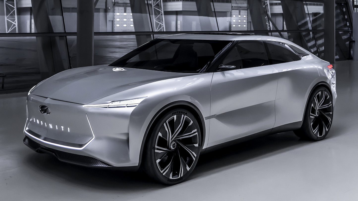 Infiniti Qs Inspiration Concept Hd Art Print Poster
