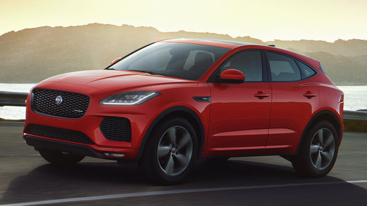 Jaguar E Pace Chequered Flag Hd Art Print Poster