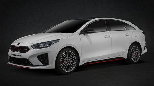 Kia Proceed Gt Hd Art Print Poster