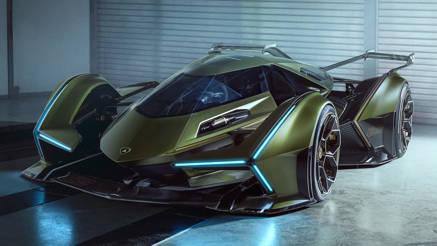 Lamborghini Lambo V12 Vision Gran Turismo Hd Art Jigsaw Puzzle