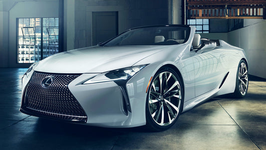 Lexus Lc Convertible Concept Hd Art Print Poster
