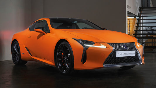 Lexus Lc Hybrid Matte Prototype Hd Art Print Poster