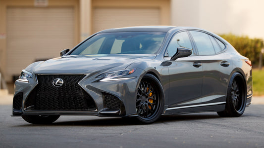 Lexus Ls F Sport Custom Hd Art Print Poster