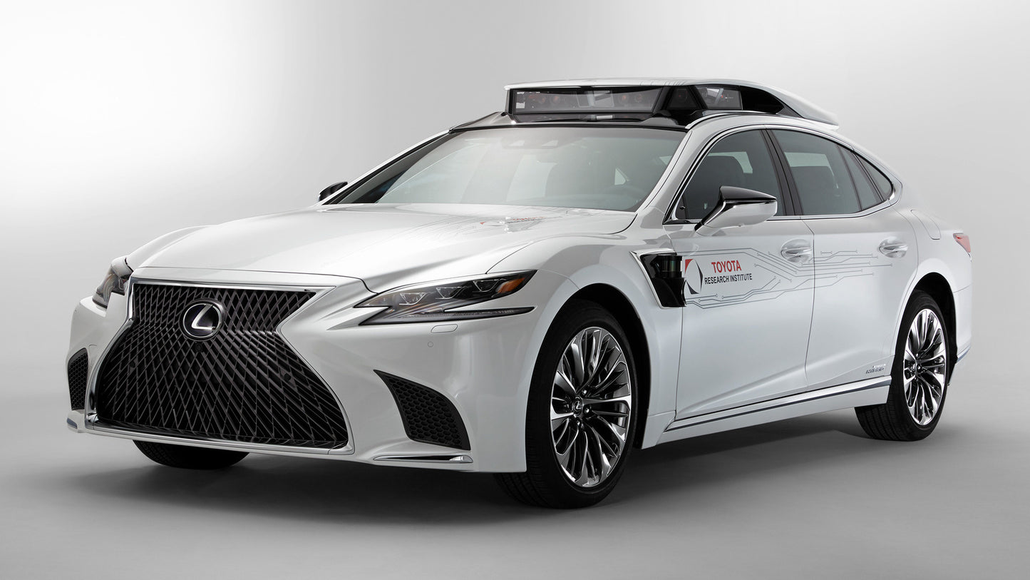 Lexus Ls Hybrid Tri P4 Research Vehicle Hd Art Print Poster