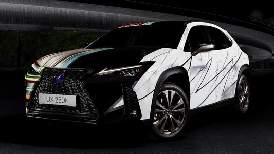 Lexus Ux Hybrid F Sport By Rene Turrek Hd Art Print Poster