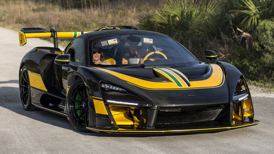 Mclaren Senna Brazilian Livery By Mso Us Hd Art Print Poster