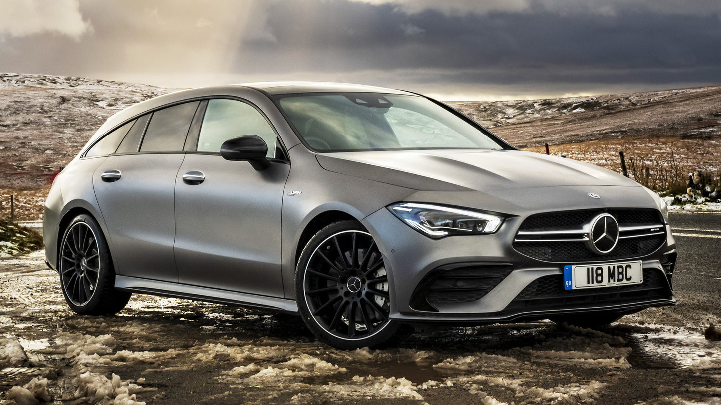 Mercedes Amg Cla Shooting Brake Uk Hd Art Print Poster