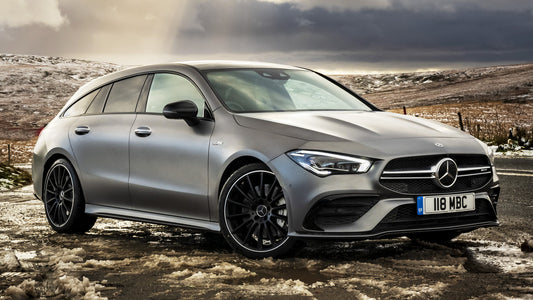 Mercedes Amg Cla Shooting Brake Uk Hd Art Print Poster
