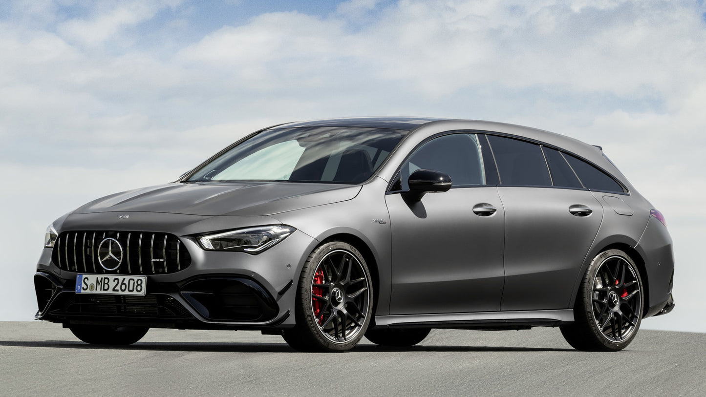 Mercedes Amg Cla S Shooting Brake Aerodynamics Package Hd Art Magnet