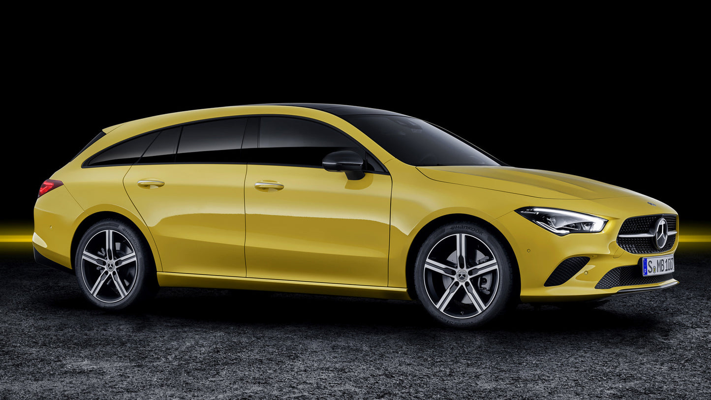 Mercedes Benz Cla Class Shooting Brake Hd Art Print Poster