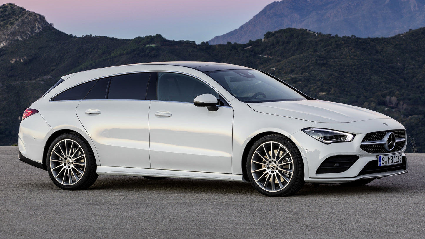 Mercedes Benz Cla Class Shooting Brake Amg Line Hd Art Print Poster