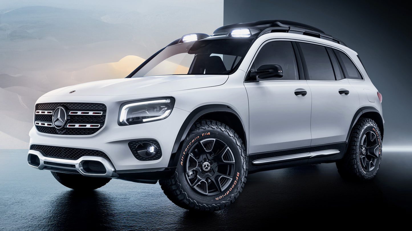 Mercedes Benz Concept Glb Hd Art Print Poster