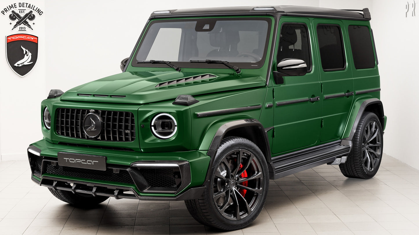 Mercedes Benz G Class Green Inferno By Topcar Hd Art Print Poster
