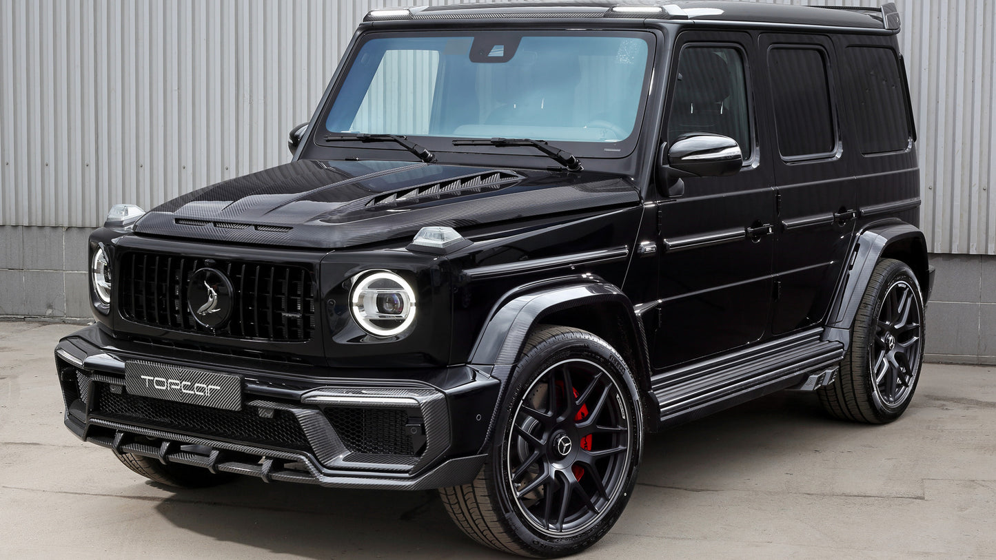 Mercedes Benz G Class Inferno By Topcar Hd Art Print Poster