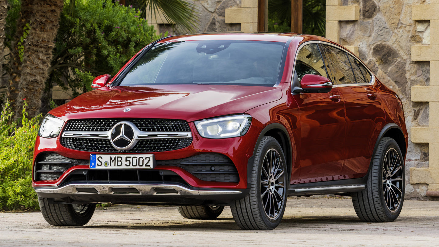 Mercedes Benz Glc Class Coupe Amg Line Hd Art Print Poster