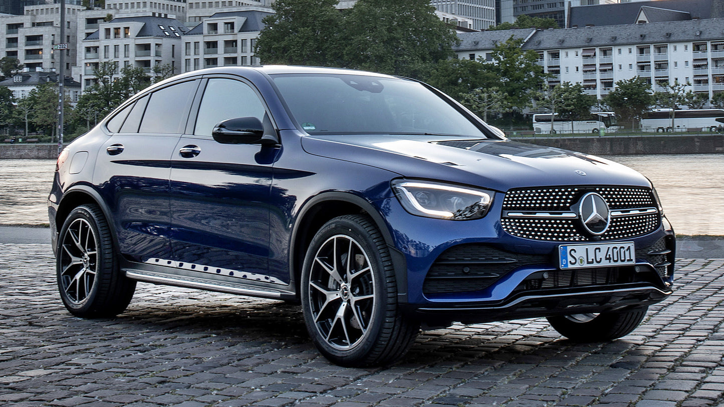 Mercedes Benz Glc Class Coupe Amg Line Hd Art Print Poster