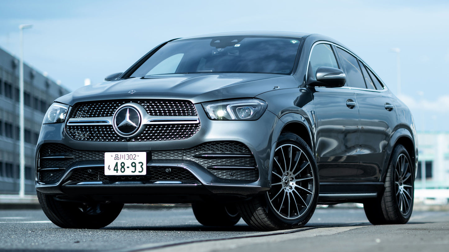 Mercedes Benz Gle Class Coupe Amg Line Jp Hd Art Print Poster