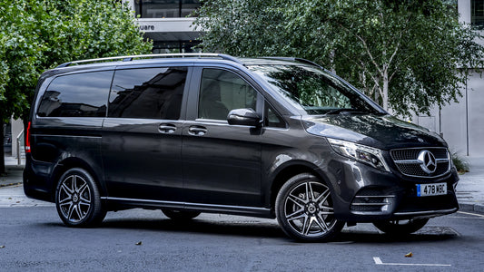 Mercedes Benz V Class Amg Line Long Uk Hd Art Print Poster