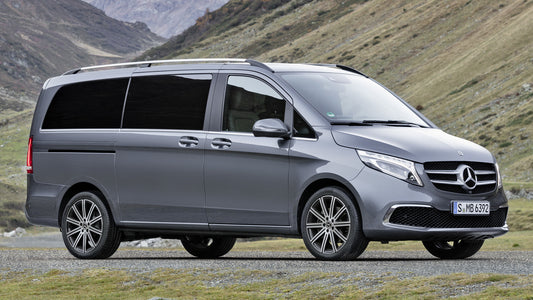 Mercedes Benz V Class Long Hd Art Print Poster