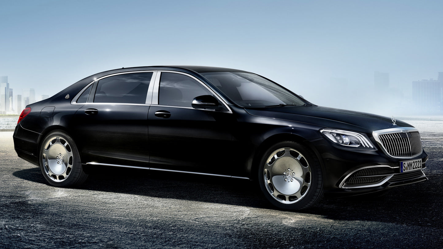 Mercedes Maybach S Class Guard Hd Art Print Poster