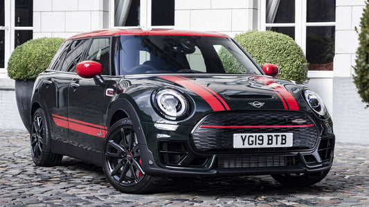 Mini John Cooper Works Clubman Uk Hd Art Keychain