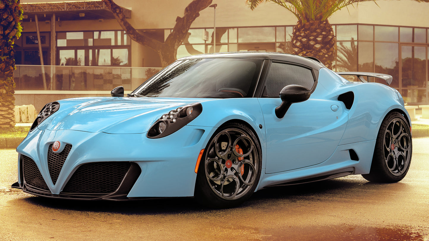 Pogea Racing 4C Zeus Us Hd Art Keychain